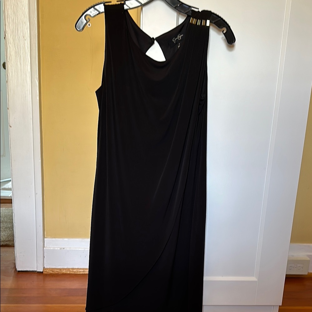 Jessica Simpson black knee length cocktail/party dress.